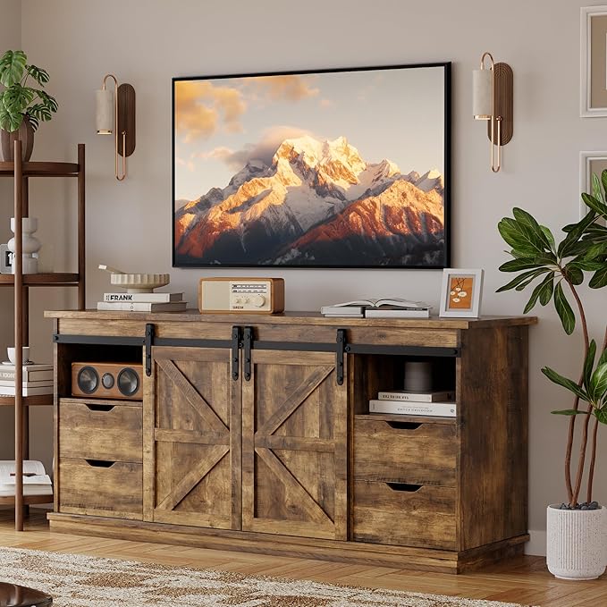 YESHOMY TV Stand for Televisions up to 65 Inchs, by SearchallYESHOMY