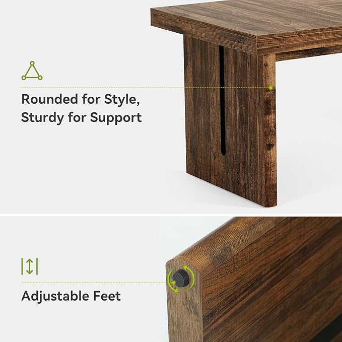 1Easylife 70.8-Inch Large Dining Table - Image 4