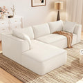 Vesgantti 106" Cloud Couch Sectional Modular Sofa, Deep Seat Comfy Cloud Couch by Vesgantti
