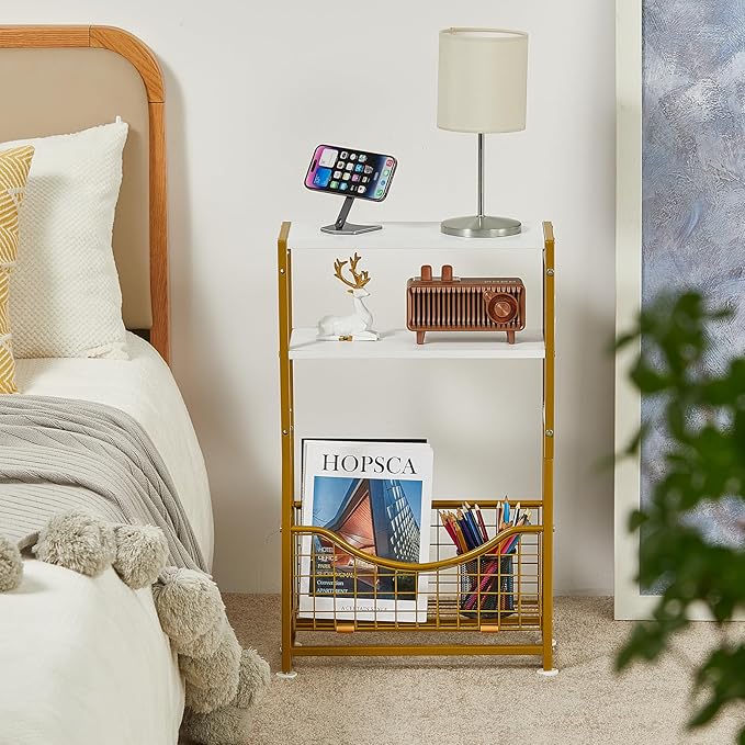 Narrow Side Table, Skinny Small End Tables - Image 6