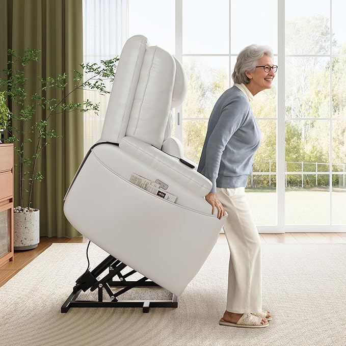 IDEALHOUSE Electric Power Lift Recliner Chair Sofa, Power Lift Chair - Image 3
