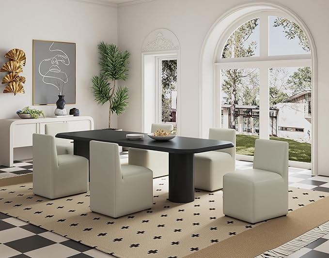 Manhattan Comfort Anna Square Modern Dining Chair - Image 2