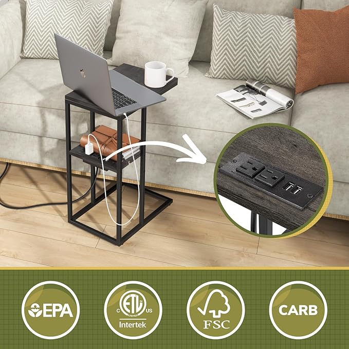 Yoobure C Shaped End Table - Image 5