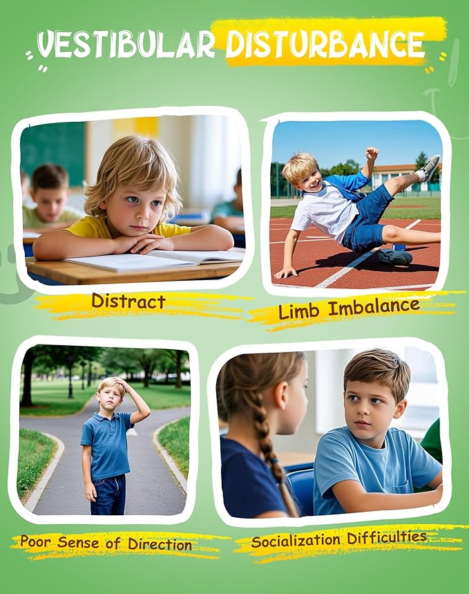 Spinning Chair for Autistic Kids, Sensory Swivel Chair, 220LBS Weight Capacity - Image 5