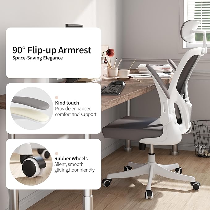 Monhey Office Chair Ergonomic Desk Chair - Image 3