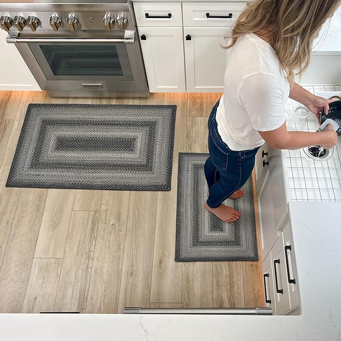 Flint Hill Small Braided Rugs 20x30 - Image 9