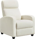 Yaheetech Corduroy Recliner Chair Single Sofa Home Theater Seating Adjustable by Yaheetech