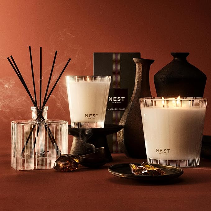 NEST New York Reed Diffuser, Moroccan Amber - Image 6