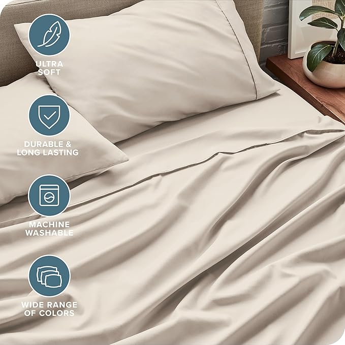 Bare Home Twin Sheet Set - Image 4