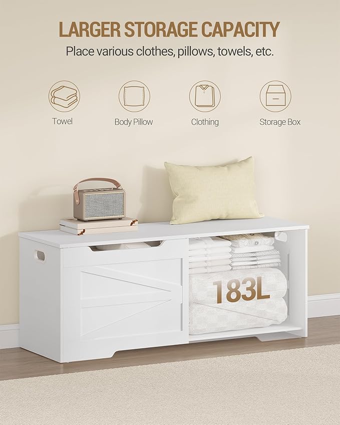 47.2" Storage Chest, Extra Large Storage Trunk - Image 7