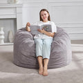 Hobestluk 3ft Bean Bag Chairs for Adults Large Beanbag Chair by YourHomeDeservesMore