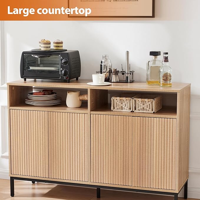 Farmhouse Buffet Sideboard Cabinet - Image 7