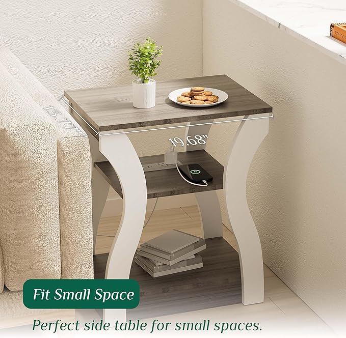 End Tables for Living Room, Side Tables - Image 6