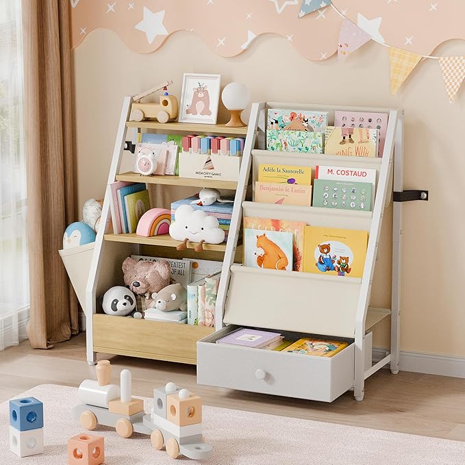 Kids Bookshelf and Toy Storage - Image 8
