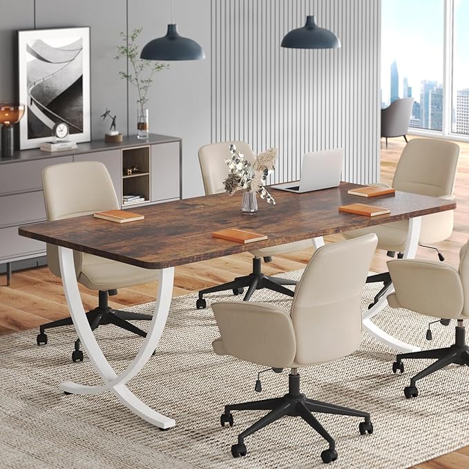 Tribesigns Executive Desk, 63” W x 31.5” D Large Office Desk, Modern Computer - Image 5