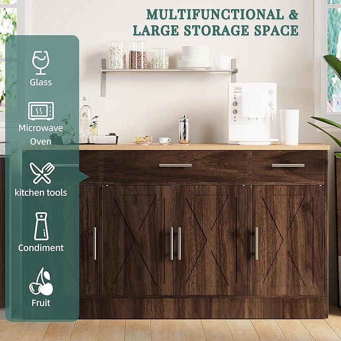 Shintenchi Sideboard Buffet Cabinet - Image 4