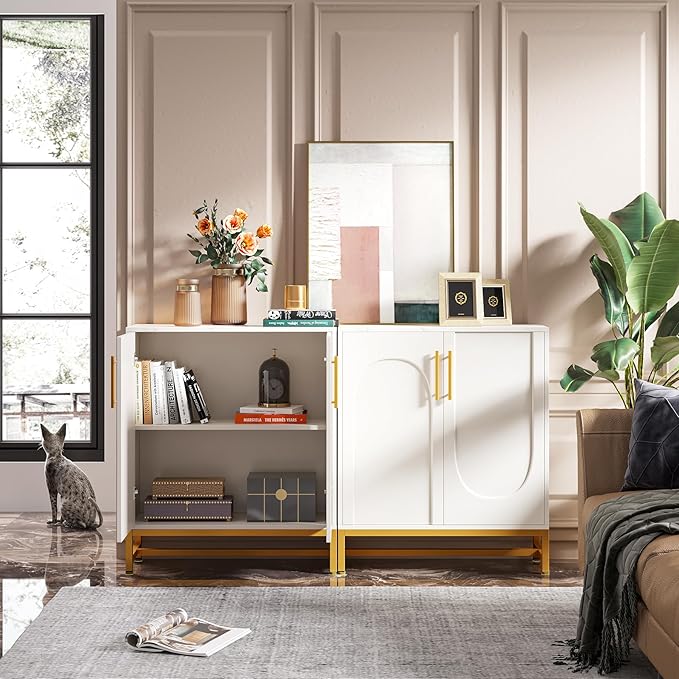 Tribesigns Modern Sideboards, Buffet Cabinet - Image 5