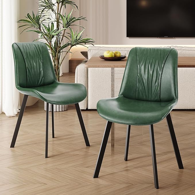 Upholstered Dining Chairs Set of 4, Modern Kitchen & Dining Room Chairs - Image 2