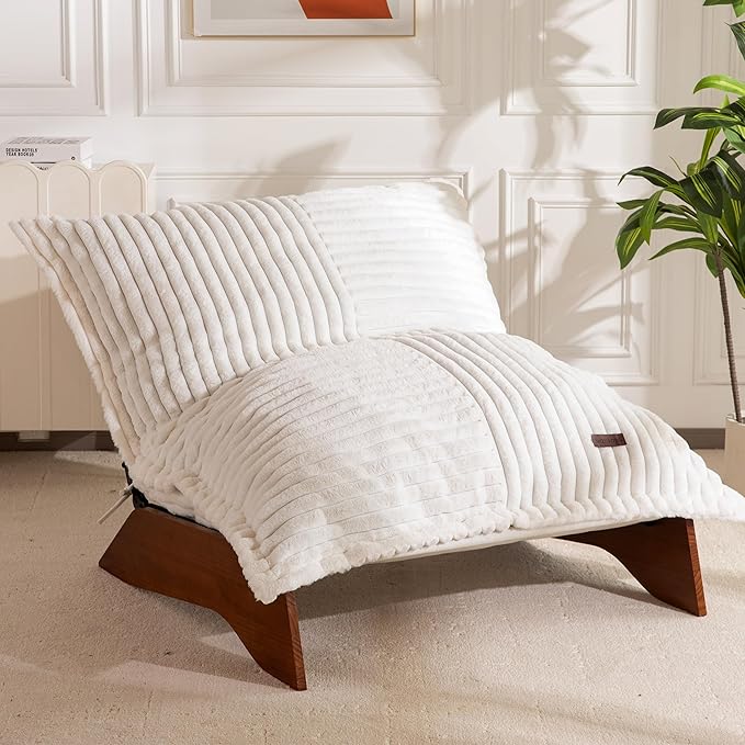 MAXYOYO Adjustable Living Room Chair, 3-Position Bean Bag Chair by MAXYOYO