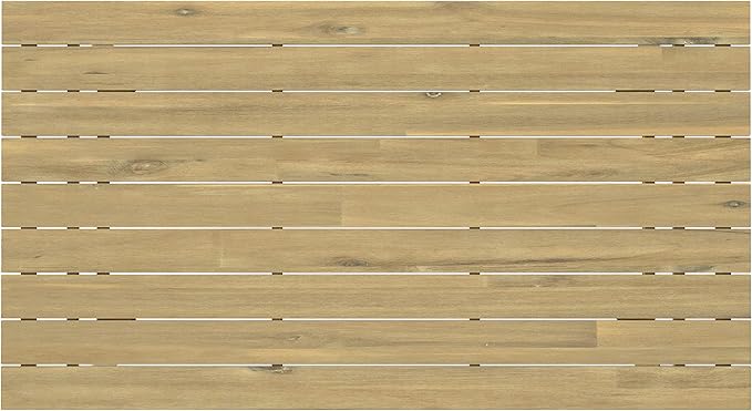 SIMPLIHOME Kona SOLID ACACIA WOOD 65 inch Wide Rectangle Contemporary Outdoor - Image 5