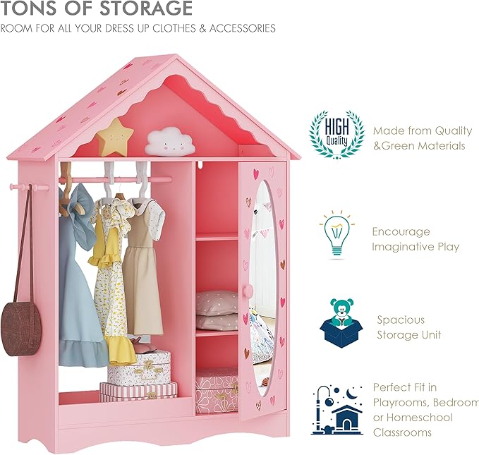 UTEX Kids Dress Up Storage - Image 4