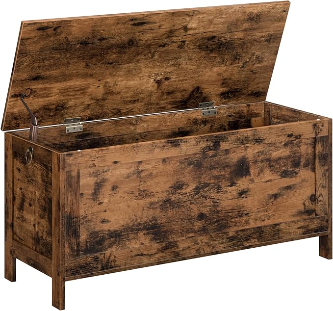 HOOBRO Toy Box, Retro Wooden Look Storage Chest by HOOBRO