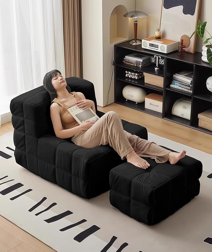 Bean Bag Chair - Memory Foam Bean Bag Chair - Image 2