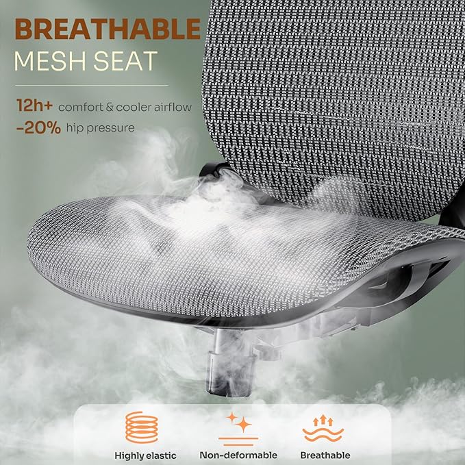 GABRYLLY Ergonomic Office Chair, High Back Home Desk Chair - Image 9