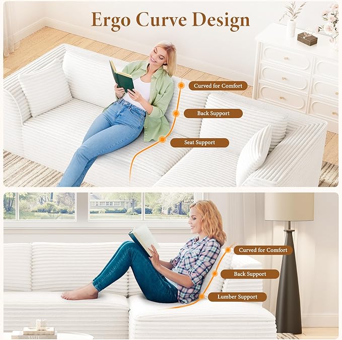 Vesgantti 106" Modular Sectional Sofa - Image 8