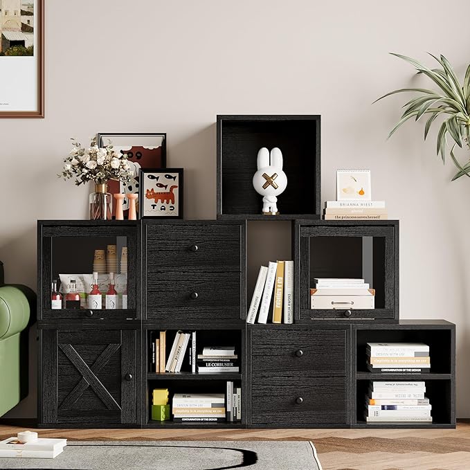 FUSUNBAO Magic DIY Cube Storage Organizer Stackable Cubes - Image 7