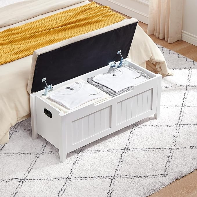 GAOMON 39.4" Storage Benches Entryway Bench - Image 8