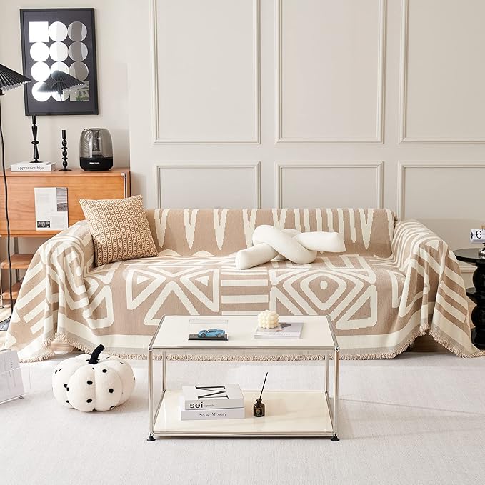 STACYPIK Boho Sofa Cover, Dog Couch Cover by STACYPIK