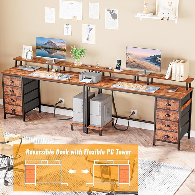 Furologee 55 Inch Computer Desk Gaming - Image 8