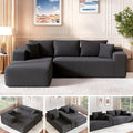 Cloud Sectional Couch, 104”L-Shape Oversized Sofa by FONTOI
