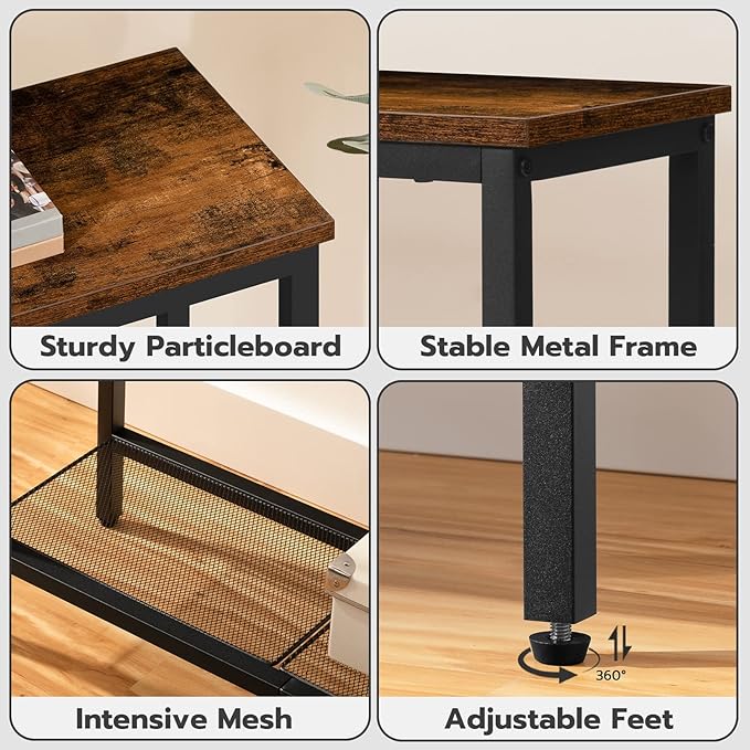 HOOBRO 29.5" Narrow Console Table, Small Entryway Table - Image 6