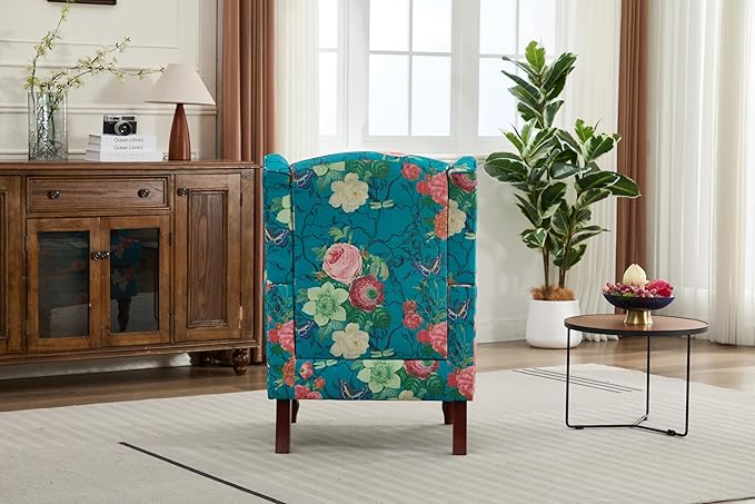 Ball & Cast Modern Accent Chair, Comfy Upholstered Armchair - Image 7
