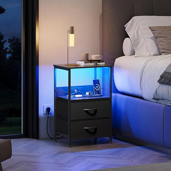 WLIVE Night Stand Set of 2 - Image 2
