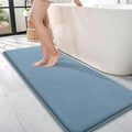 OLANLY Thick Memory Foam Bath Mat Rug 47x17, Extra Soft Absorbent Bathroom Rug by OLANLY