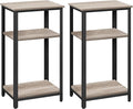 Yaheetech Tall End Table Set of 2, Small Places by Yaheetech