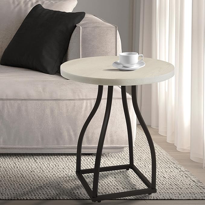 HomePop Lindsay Round Accent Table - Image 2
