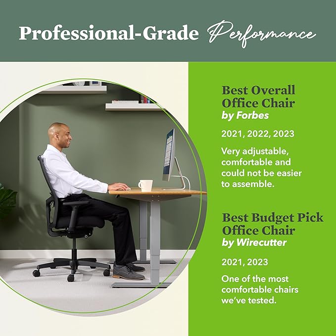 HON Ignition 2.0 Ergonomic Office Chair, Adjustable Tilt, Swivel Wheels - Image 6