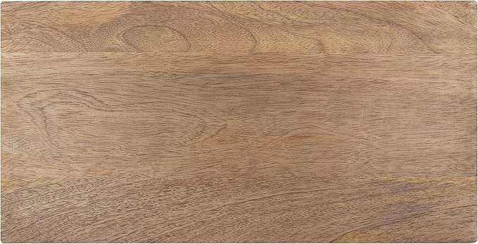 Kate and Laurel Karlsen Wood and Metal Narrow Side Table; 16 x 24 x 8; Natural - Image 8