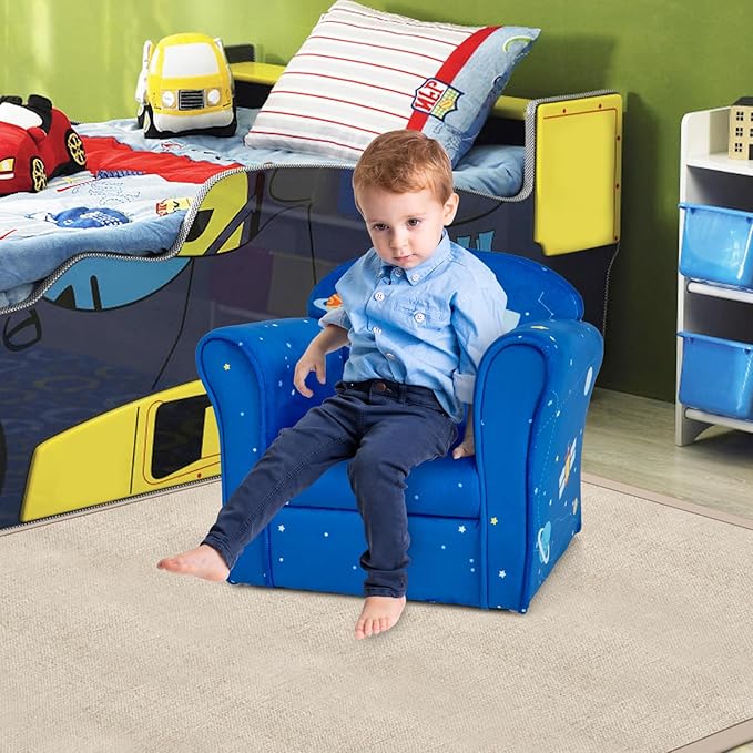 Costzon Kids Couch, Children's Sofa Armrest Chair - Image 9