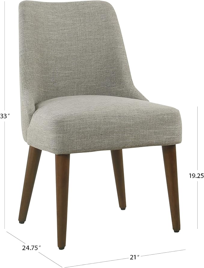 HomePop Home Decor | Upholstered Hemet Gayle Side Dining Chair | Decorative - Image 2