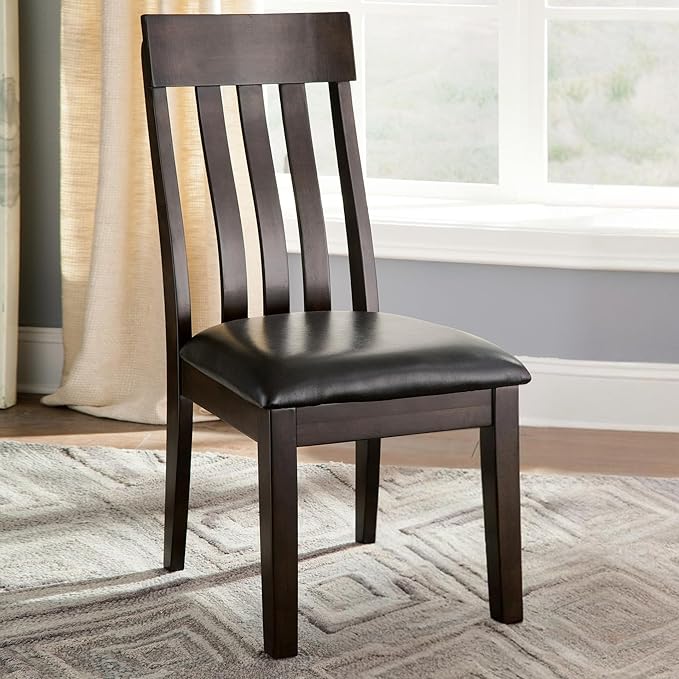 Signature Design by Ashley D596-01 Dining Side Chair, Dark Brown - Image 2
