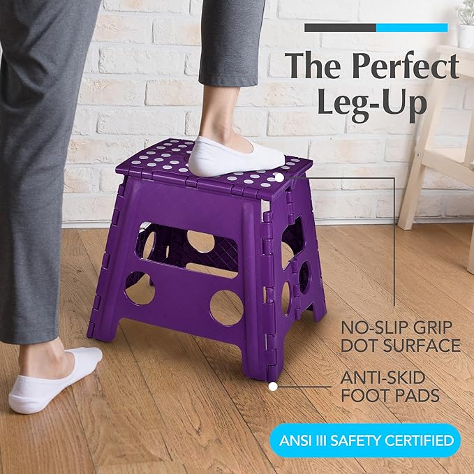 Handy Laundry Folding Lightweight Step Stool - Image 2