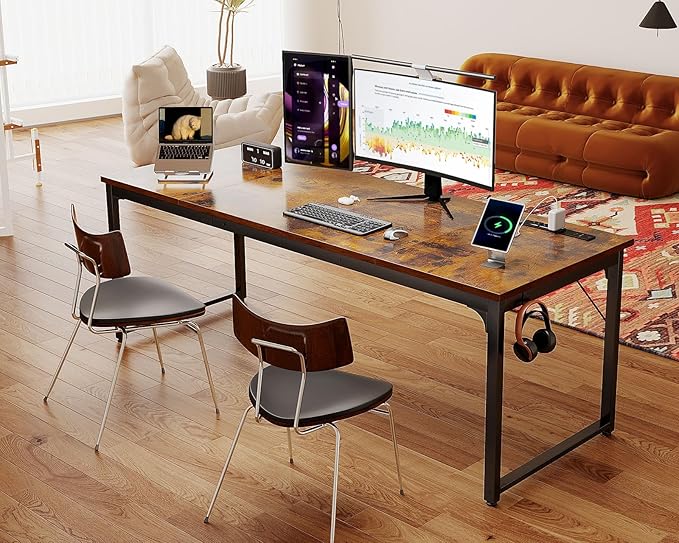 Coleshome 71 Inch Computer Desk - Image 7