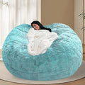 BCU 7FT Big Bean Bag for Adults Kids Without Filling Oversized Bean Bag Chair by BCU