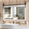 Hasipu Farmhouse Bathroom Mirror by Whatssuitableisthebest
