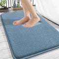 OLANLY Thick Memory Foam Bath Mat Rug 30x20, Extra Soft Absorbent Bathroom Rug by OLANLY
